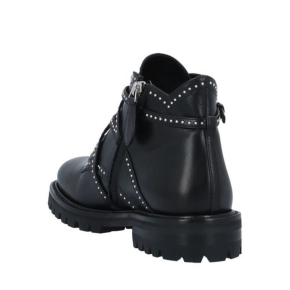 Azzedine Alaia black leather studded boots - Picture 2 of 6